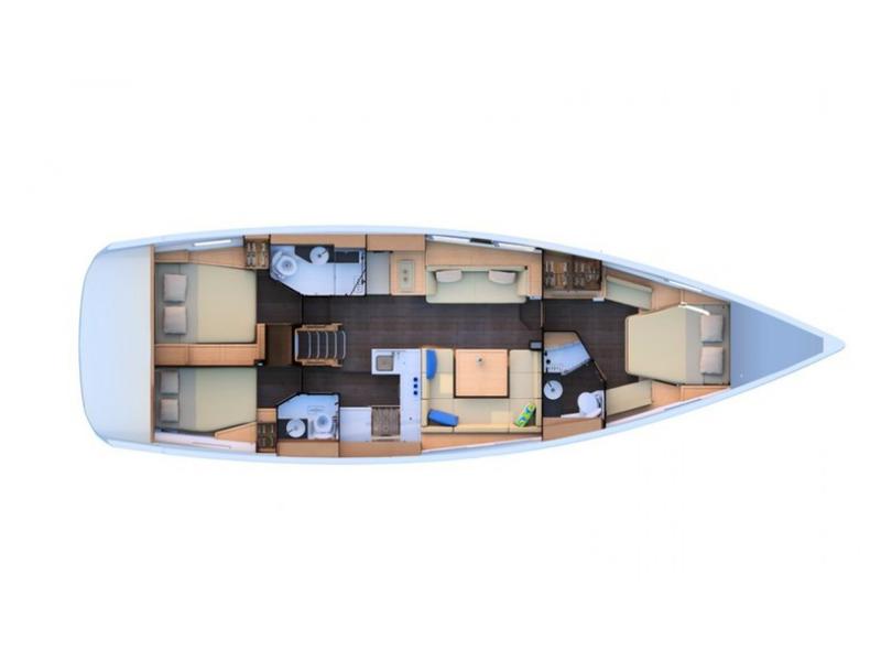 Book yachts online - sailboat - Jeanneau 51 - Stavros tou Notou - rent