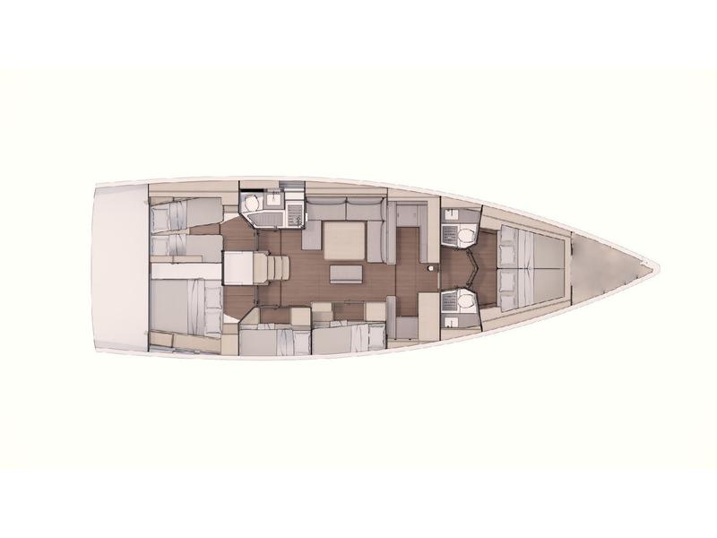 Book yachts online - sailboat - Dufour 530 - ANNA III - rent