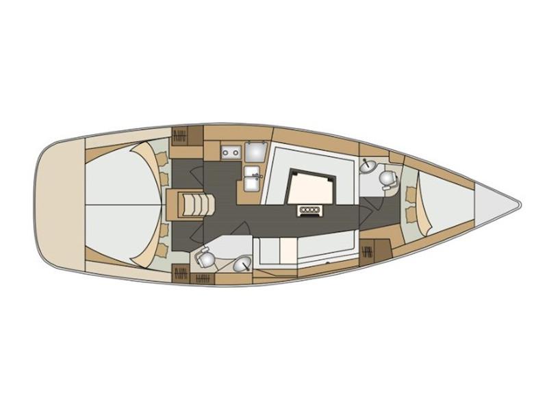 Book yachts online - sailboat - Elan 40 Impression - THOR - rent