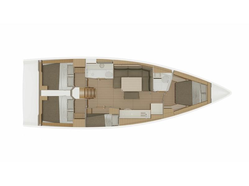 Book yachts online - sailboat - Dufour 430 - Levan - rent