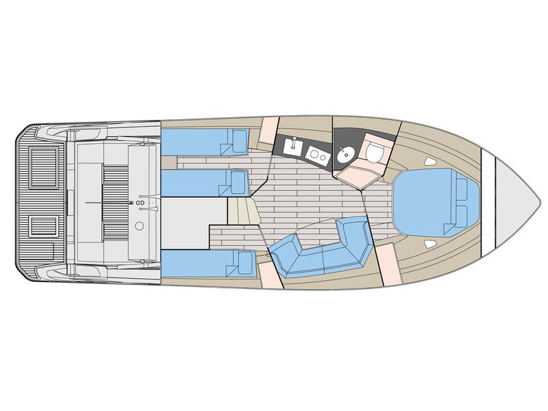 Book yachts online - motorboat - Fiart 40 Genius - Eddicott - rent