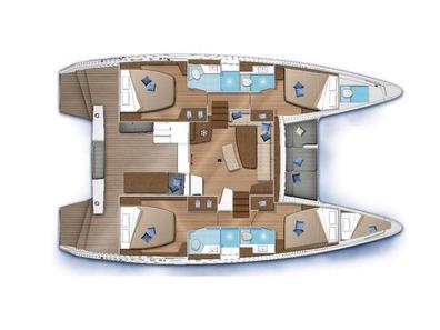 Book yachts online - catamaran - Lagoon 52 - CANTÜRK 1 - rent