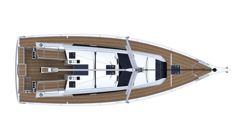 Book yachts online - sailboat - Dufour 390 Grand Large - Antares - rent