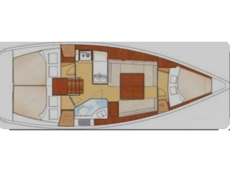 Book yachts online - sailboat - Oceanis 34 - Nikoleta - rent