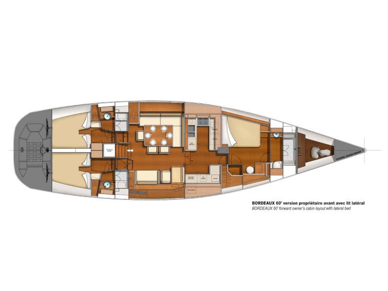 Book yachts online - sailboat - Bordeaux 60 - EOS 2 - rent