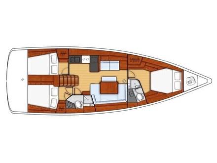 Book yachts online - sailboat - Beneteau Oceanis 45 - Tayanita - rent
