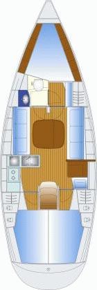 Book yachts online - sailboat - Bavaria 350 - Simera - rent