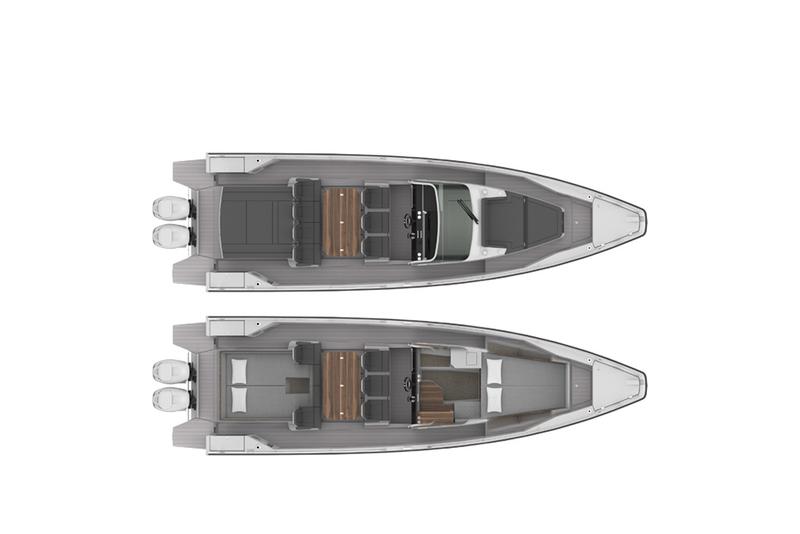 Book yachts online - motorboat - Axopar 37  Sun Top - Axopar 37 ST Brabus - rent