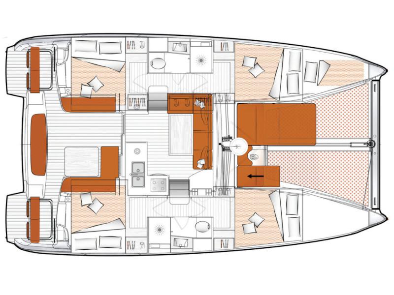 Book yachts online - catamaran - Excess 11 - MOANA CARIBE - rent