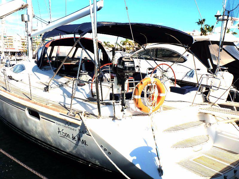 Book yachts online - sailboat - Sun Odyssey 54DS - A Son de Mar   - rent