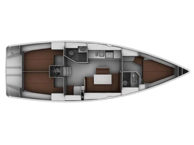 Book yachts online - sailboat - Bavaria 40 Cruiser - ELEKTRA  - rent
