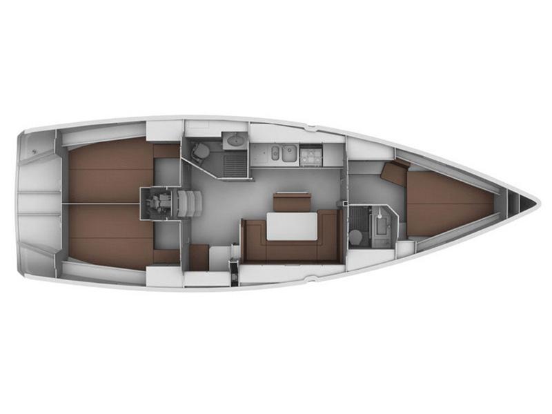 Book yachts online - sailboat - Bavaria 40 Cruiser - Orca - rent