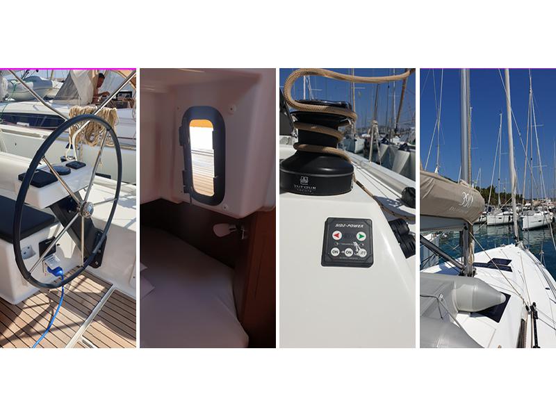 Book yachts online - sailboat - Dufour 390 Grand Large - Nika - rent
