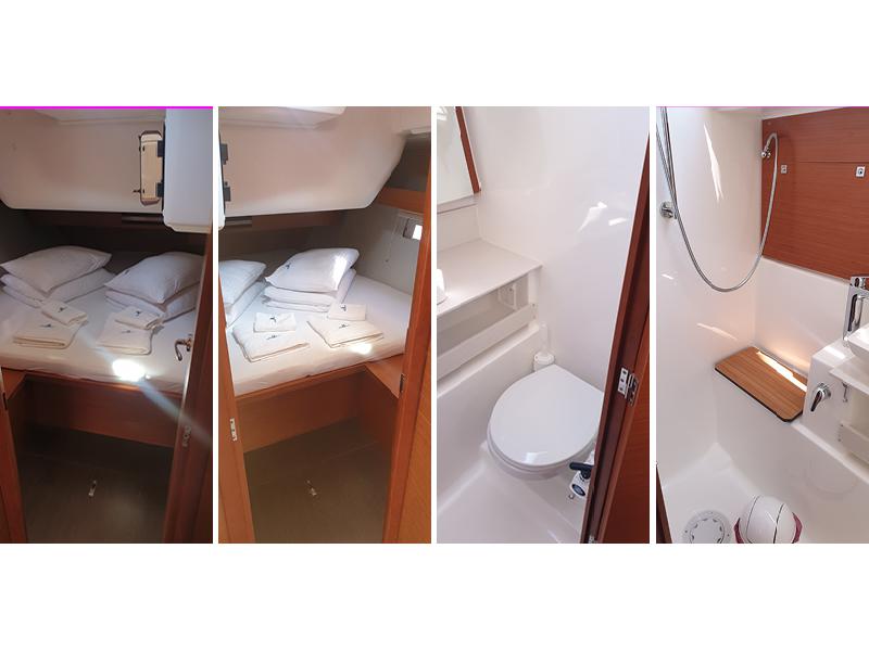 Book yachts online - sailboat - Dufour 430 Grand Large - Calando - rent