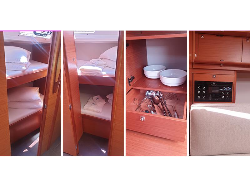 Book yachts online - sailboat - Dufour 430 Grand Large - Moderato - rent