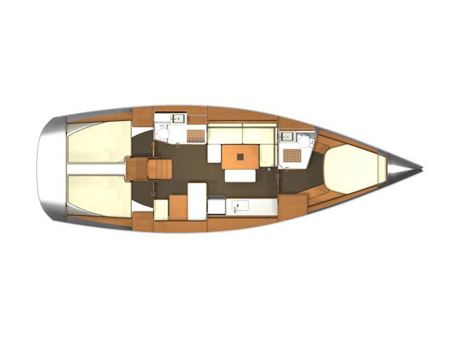 Book yachts online - sailboat - Dufour 405 Grand Large - Bella FB  - rent