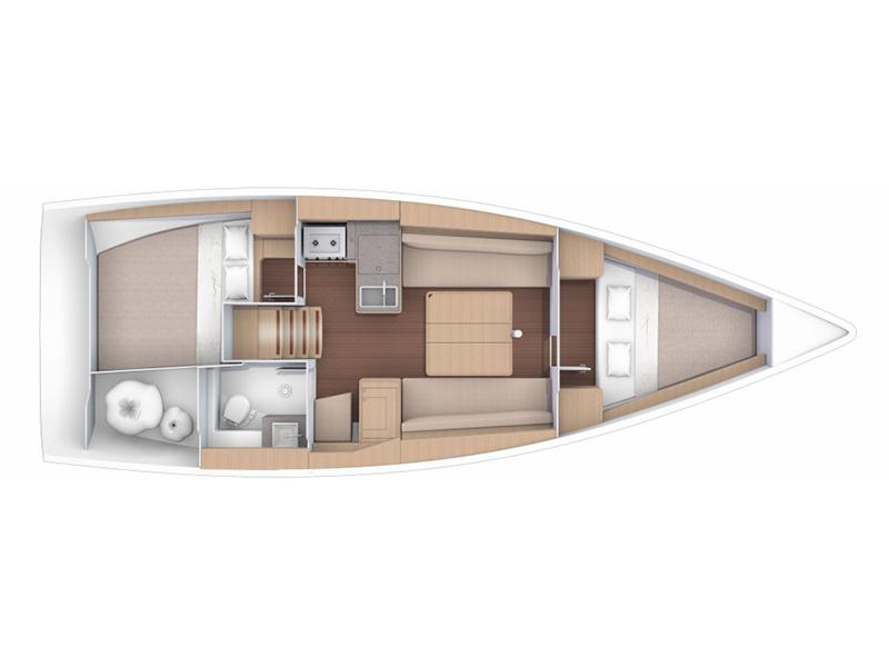 Book yachts online - sailboat - Dufour 360 Grand Large - Lola - rent