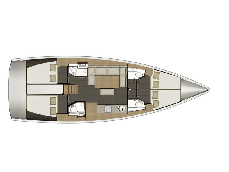 Book yachts online - sailboat - Dufour 460 Grand Large - Stretto - rent