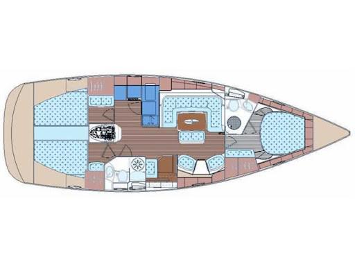 Book yachts online - sailboat - Bavaria 44 Vision - Maria Christina - rent
