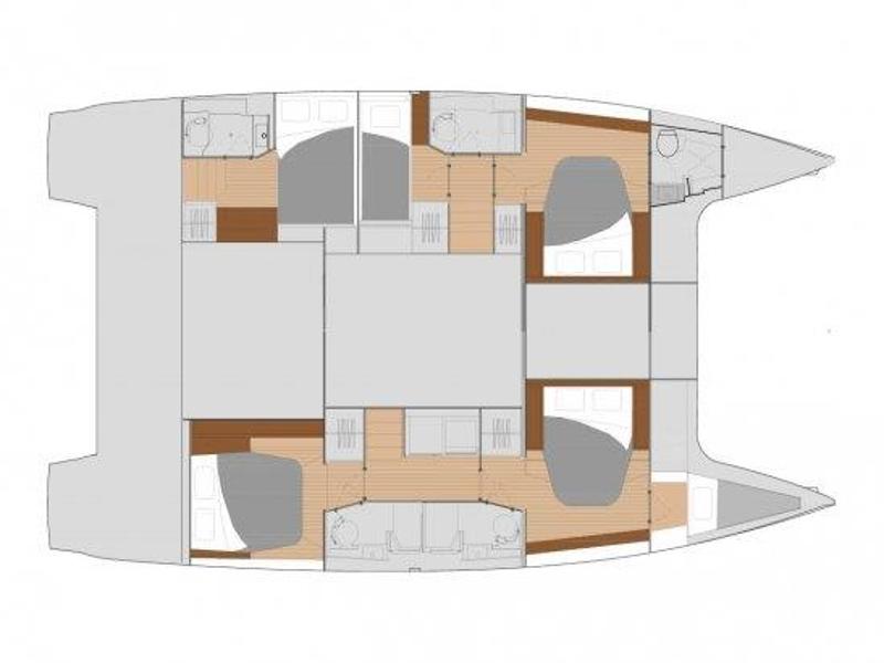 Book yachts online - catamaran - Saona 47 - Ancora Reha - rent