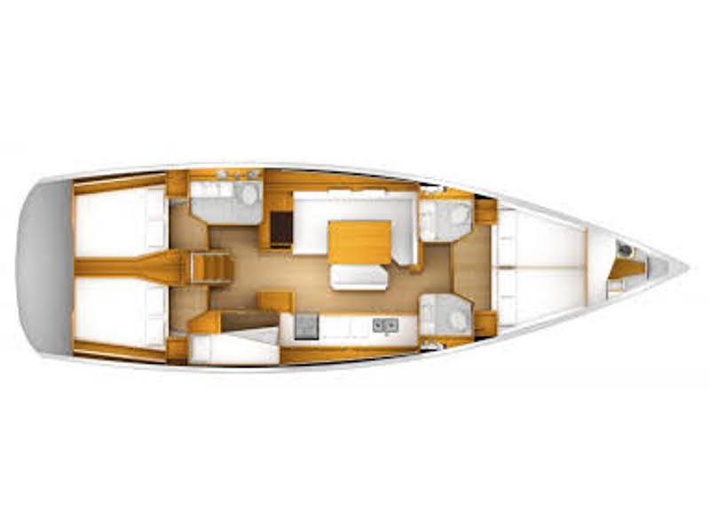 Book yachts online - sailboat - Sun Odyssey 49i - Goca Giz - rent