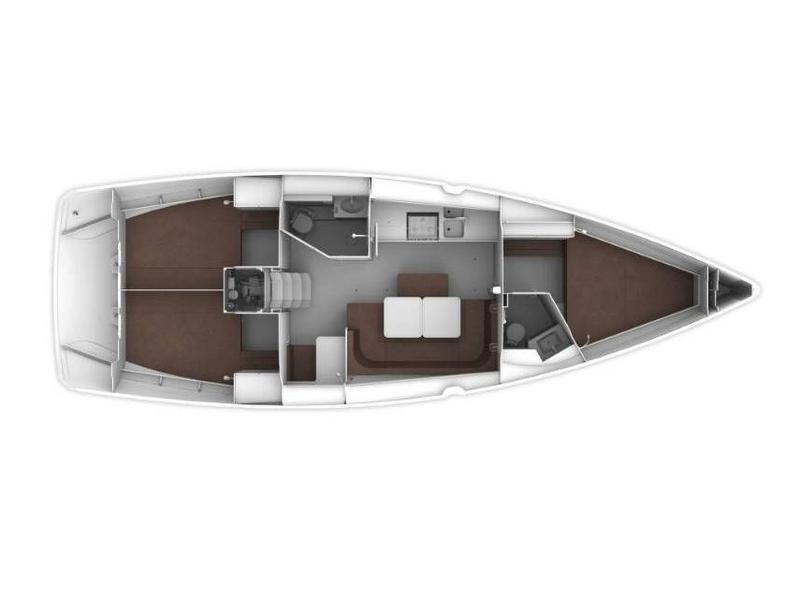 Book yachts online - sailboat - Bavaria Cruiser 41 - Miber Rhea - rent