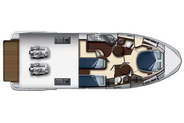 Book yachts online - motorboat - Azimut 43 S - Ambra - rent