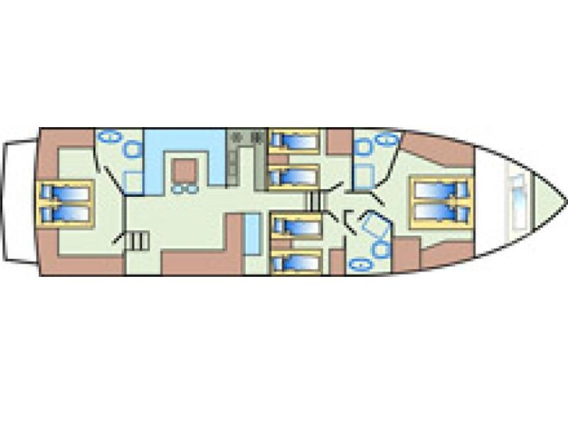 Book yachts online - motorboat - Yaretti 1910 - Royal  - rent