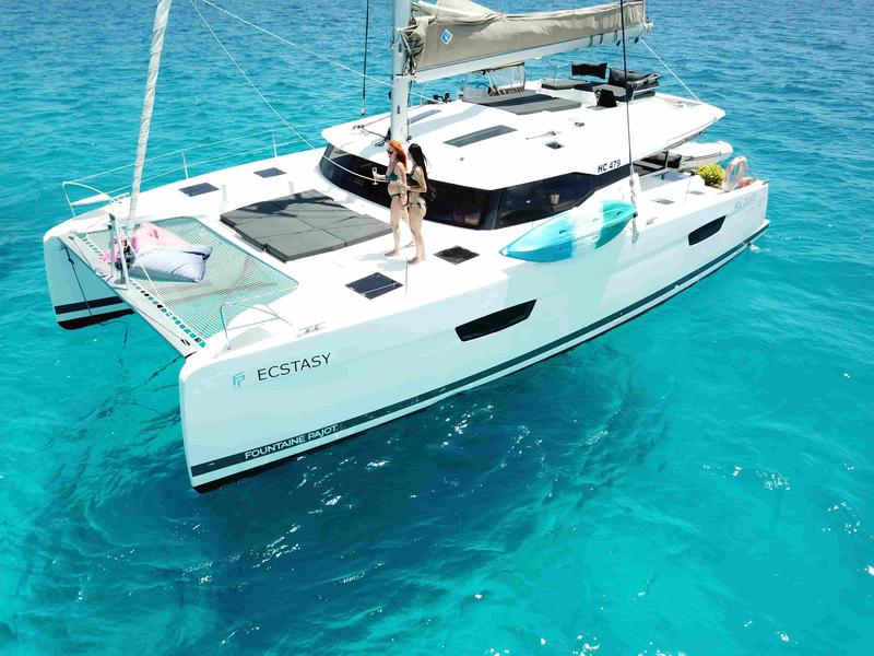 Book yachts online - catamaran - Saona 47 - Ecstasy - rent