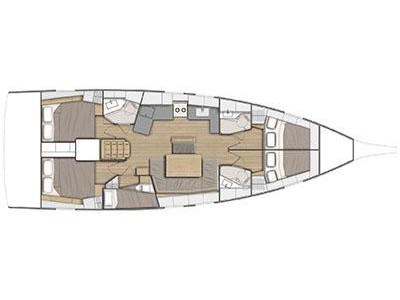 Book yachts online - sailboat - Oceanis 46.1 - no name - rent