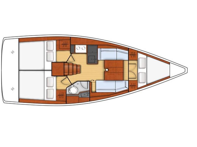 Book yachts online - sailboat - Oceanis 35.1 - Chez Black - rent