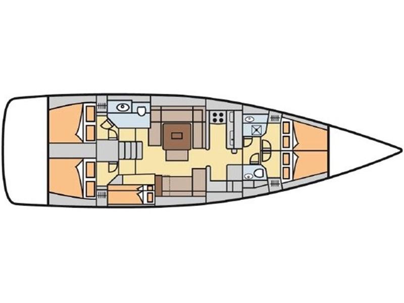 Book yachts online - sailboat - Dufour 512 Grand Large - Sea azur - rent