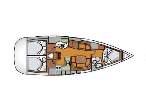 Book yachts online - sailboat - Sun Odyssey 42 i - TEMPO - rent