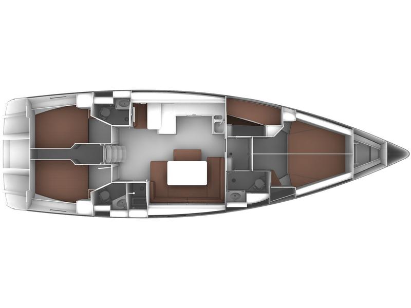 Book yachts online - sailboat - Bavaria 51 Cruiser - Teorema - rent