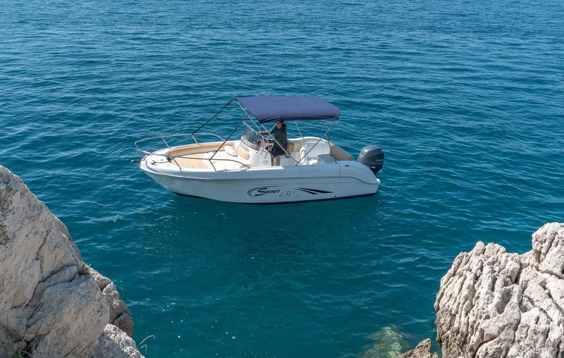 Book yachts online - motorboat - Saver 650 - no name - rent