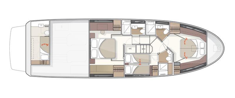 Book yachts online - motorboat - Bavaria R55 Fly - Valluga - rent