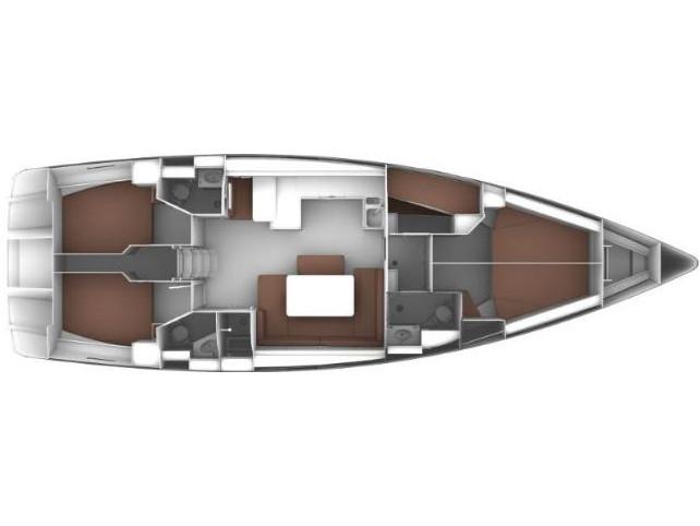 Book yachts online - sailboat - Bavaria Cruiser 51 - Mango - rent