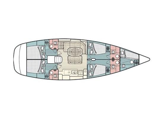 Book yachts online - sailboat - Beneteau 50 - Belagus - rent