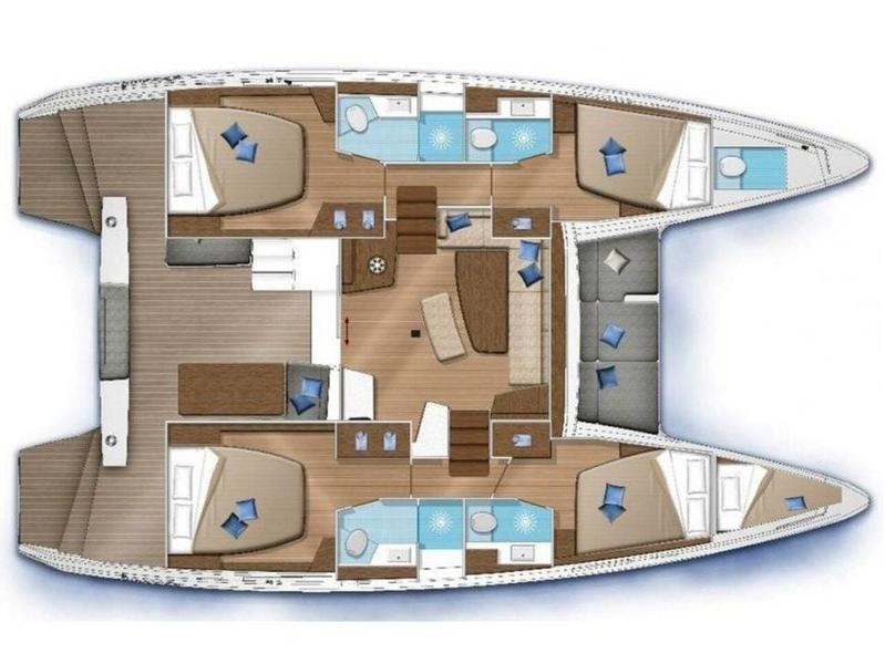 Book yachts online - catamaran - Lagoon 42 - A/C &amp; WM - Rosa Dei Venti - rent