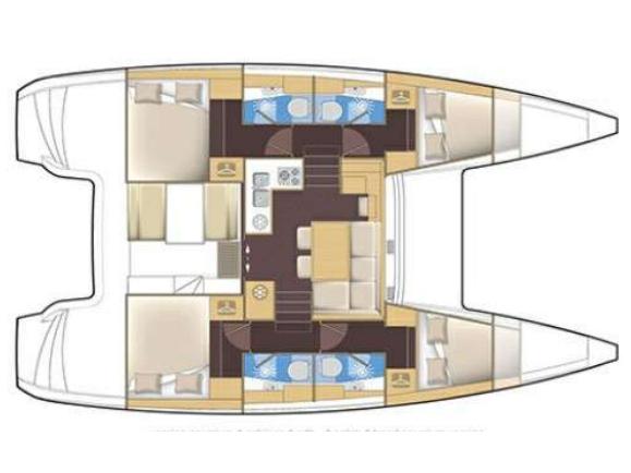 Book yachts online - catamaran - Lagoon 39 - Lion Royal - rent