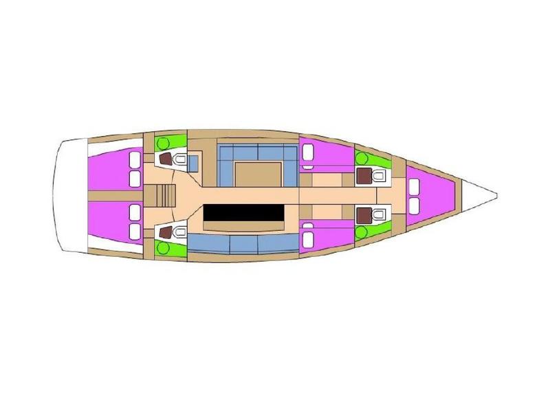 Book yachts online - sailboat - D&amp;D Kufner 54 - Marietta - rent