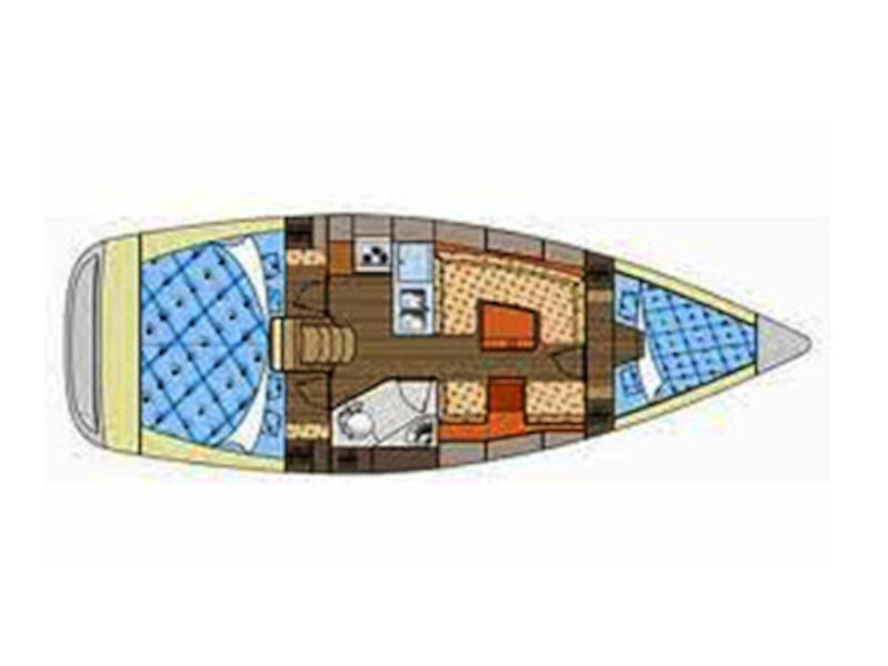 Book yachts online - sailboat - Elan 344 Impression - Amazone - rent