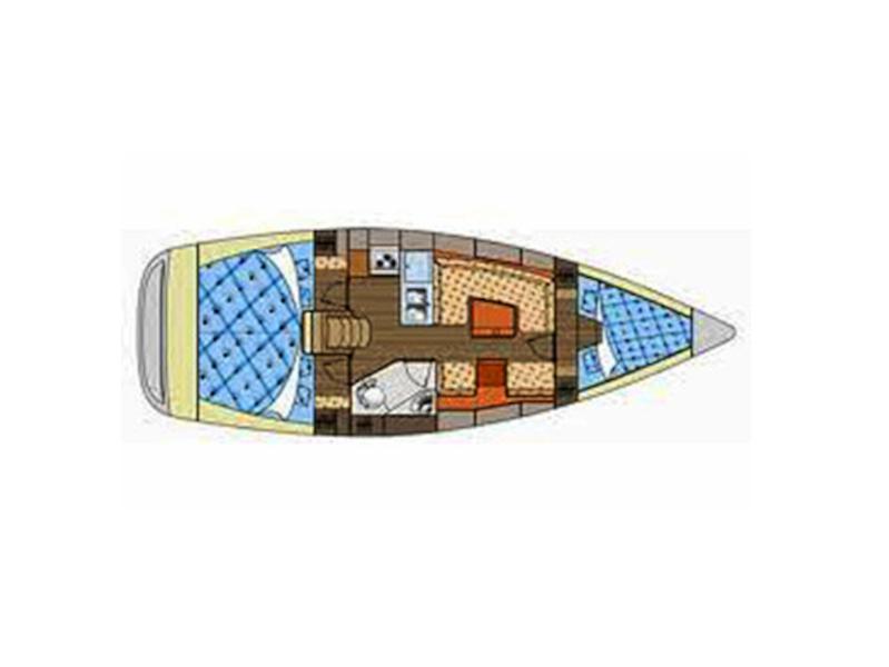 Book yachts online - sailboat - Elan 344 Impression - Rosa - rent