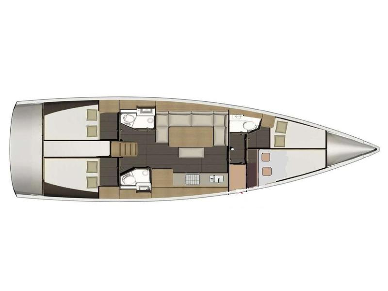 Book yachts online - sailboat - Dufour 460 Grand Large - Nora - rent