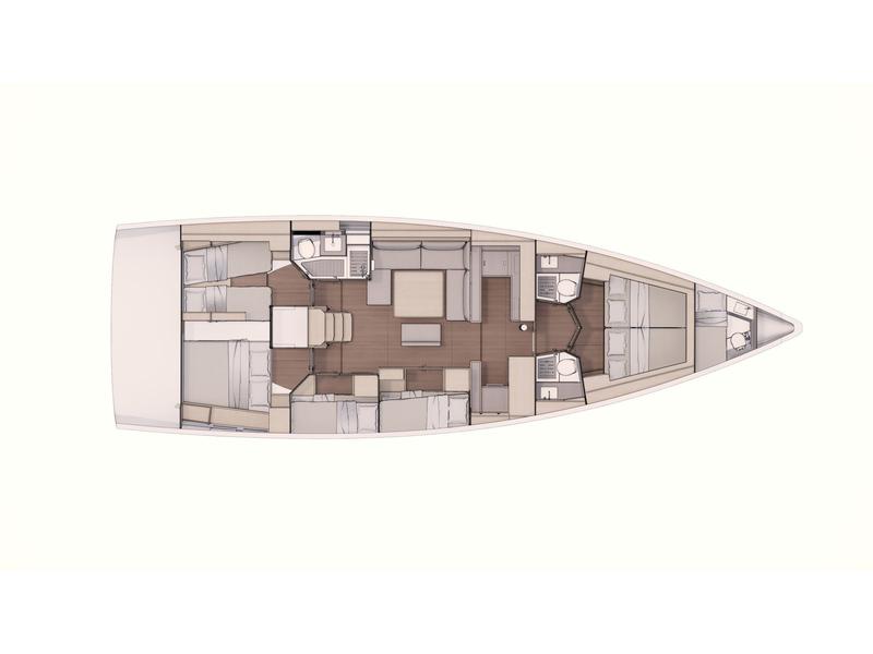 Book yachts online - sailboat - Dufour 530 - Thea - Water maker, Solar Panel - rent