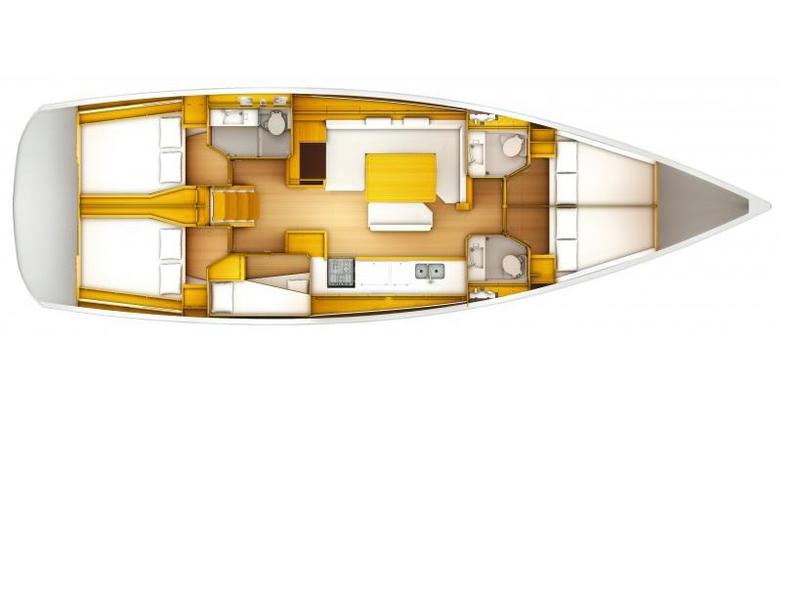 Book yachts online - sailboat - Sun Odyssey 519 - Bianca - Water maker, Solar Panel - rent