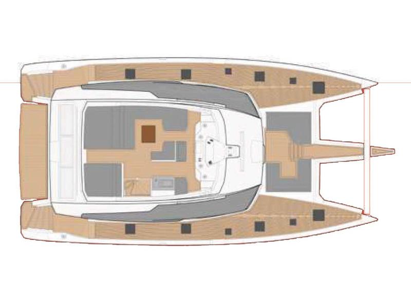 Book yachts online - catamaran - Samana 59 - Maurice - Luxury Catamaran, A/C, Generator, Water maker - rent