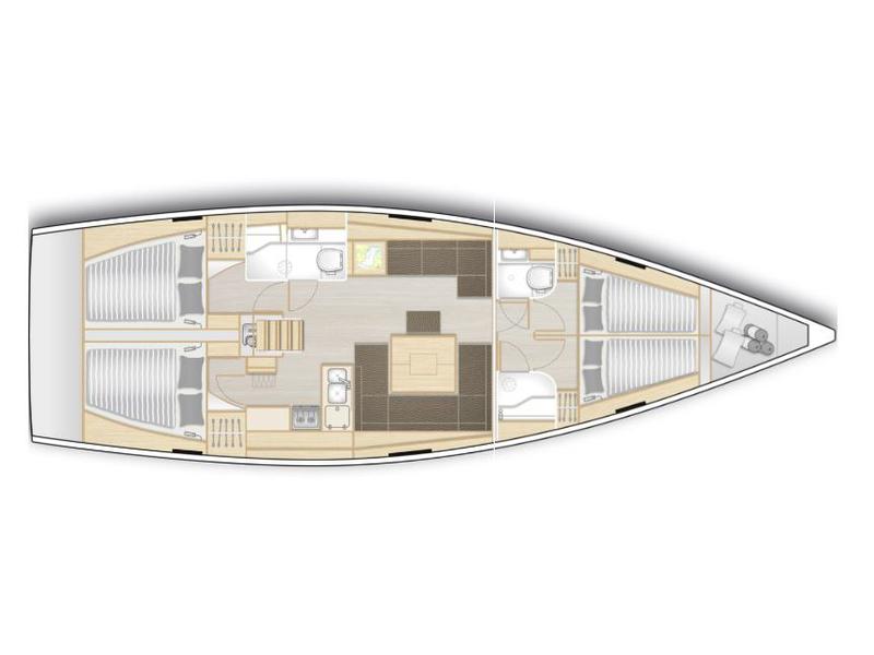Book yachts online - sailboat - Hanse 458 - 80 - Arctic Njord - rent