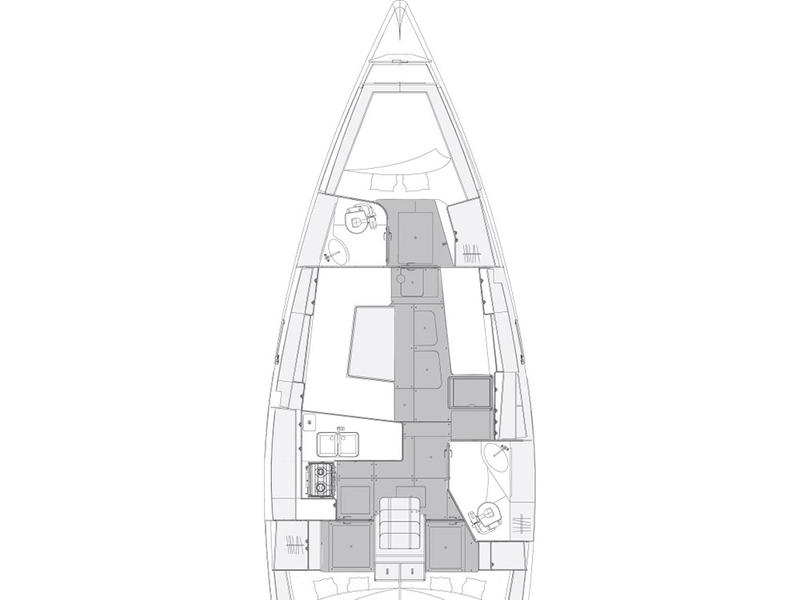 Book yachts online - sailboat - Elan Impresion 40.1 - Lady Blue - rent