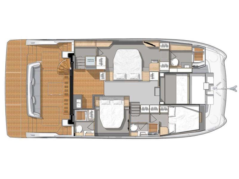 Book yachts online - powercatamaran - Fountaine Pajot 44 - UMBRELLA VICTORIA - rent
